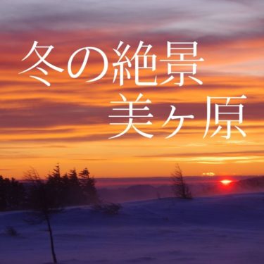 【雪山】冬入門者にオススメ。雪原広がる美ヶ原の絶景
